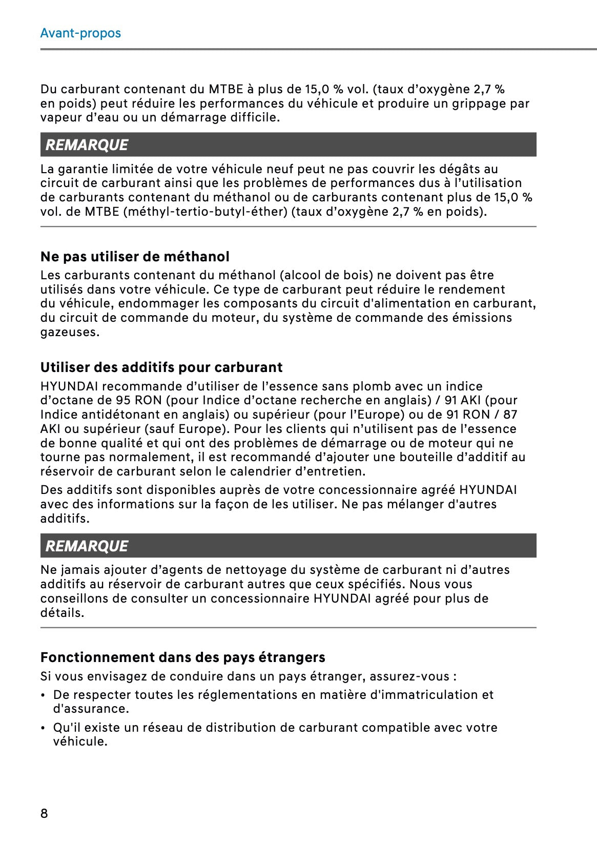 2026 Hyundai Kona Manuel du propriétaire | Français