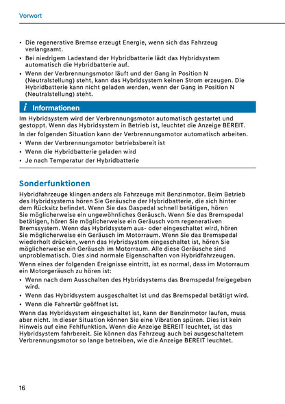 2026 Hyundai Kona Hybrid Owner's Manual | German