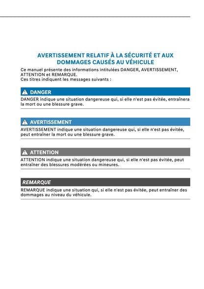 2026 Hyundai Kona Hybrid Owner's Manual | French