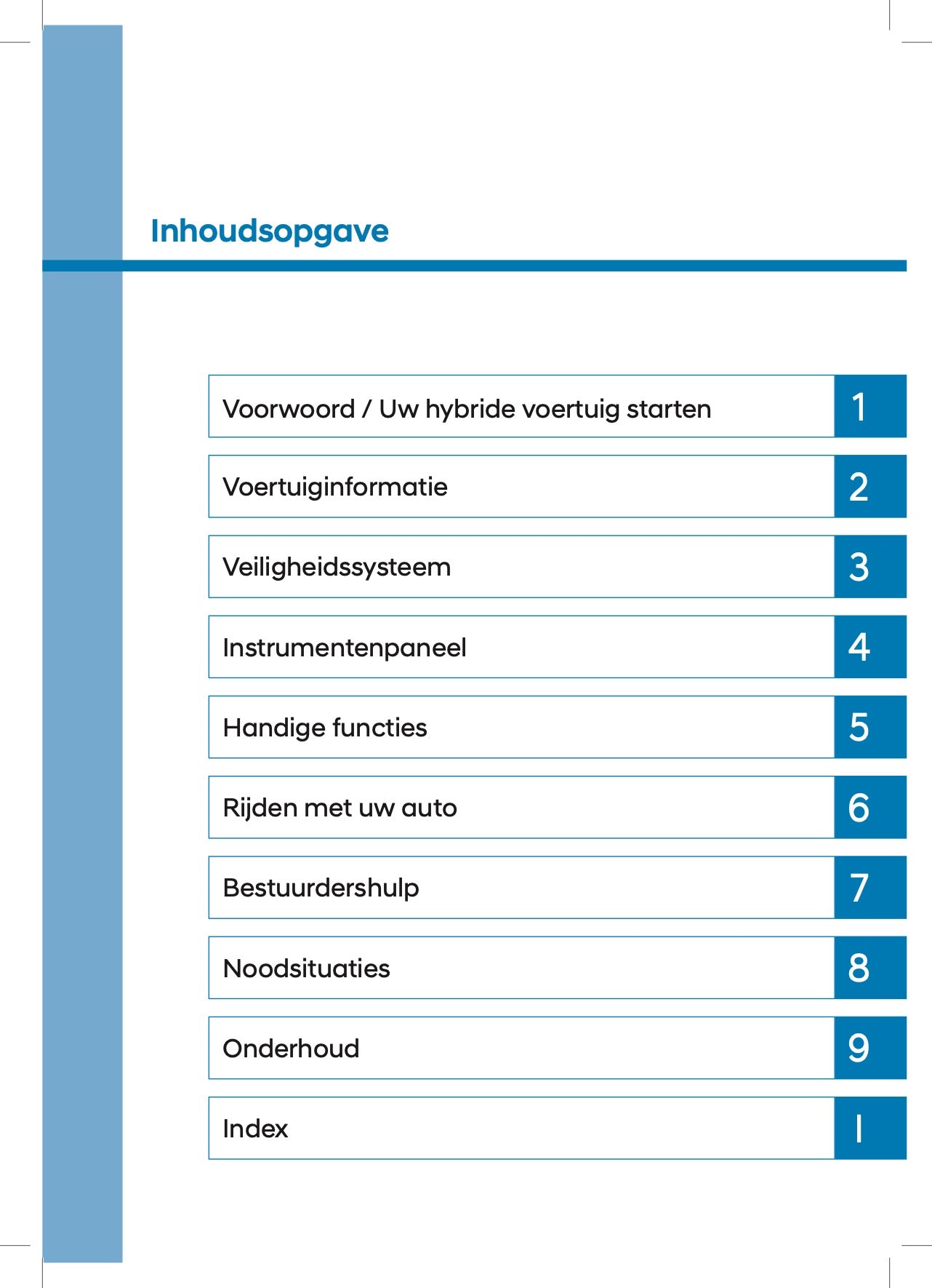 2022 Hyundai Kona Hybrid Owner's Manual | Dutch