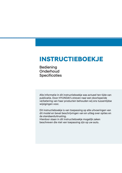 2021 Hyundai Kona Gebruikershandleiding | Nederlands