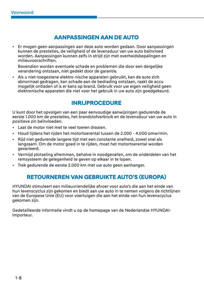2021 Hyundai Kona Gebruikershandleiding | Nederlands