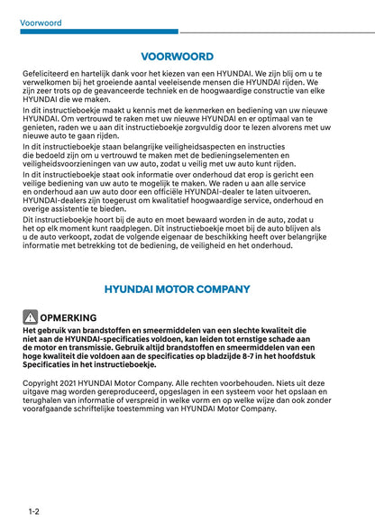 2021 Hyundai Kona Gebruikershandleiding | Nederlands