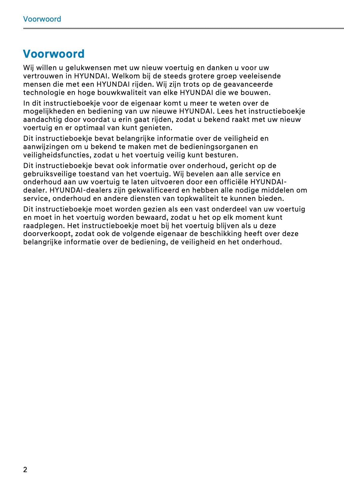 2026 Hyundai Kona Gebruikershandleiding | Nederlands