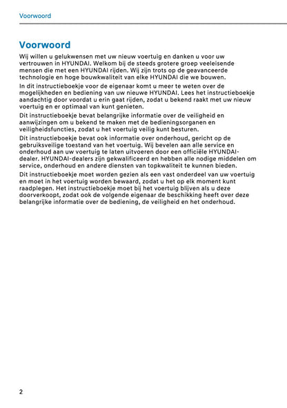 2026 Hyundai Kona Gebruikershandleiding | Nederlands