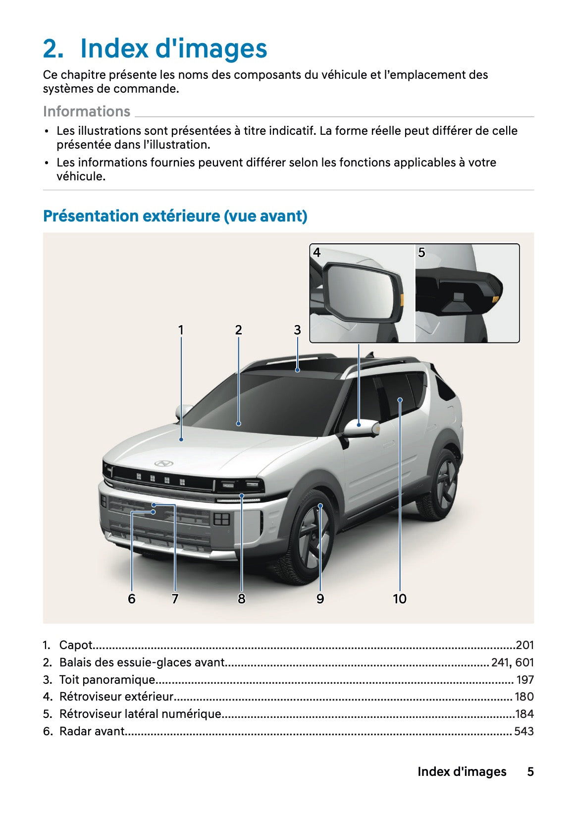 2026 Hyundai Nexo Owner's Manual | French