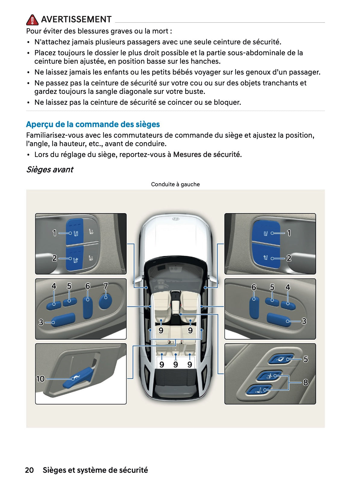 2026 Hyundai Nexo Owner's Manual | French