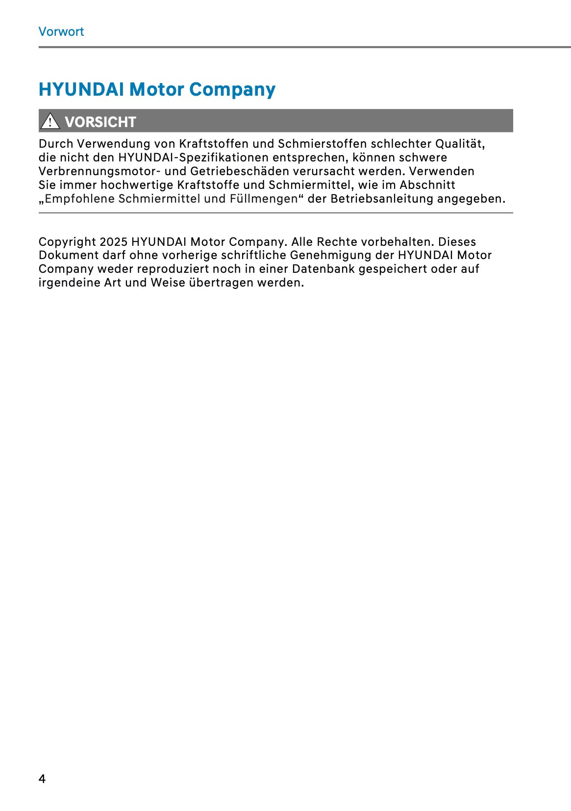 2026 Hyundai Santa Fe Owner's Manual | German