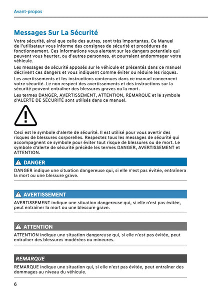 2026 Hyundai Santa Fe Owner's Manual | French