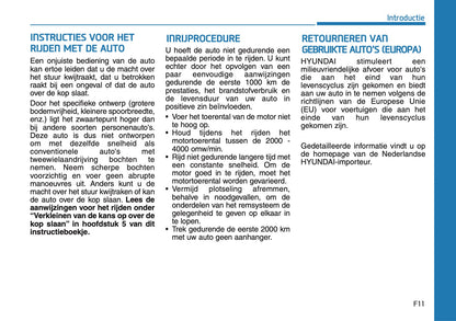 2018-2020 Hyundai Tucson Gebruikershandleiding | Nederlands