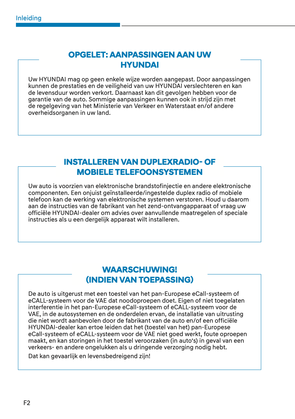 2023 Hyundai Tucson Owner's Manual | Dutch