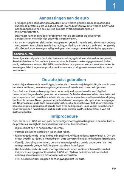 2024-2025 Hyundai Tucson Hybrid/Tucson Plug-in-Hybrid Gebruikershandleiding | Nederlands