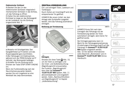 2023-2024 Jeep Avenger Owner's Manual | German