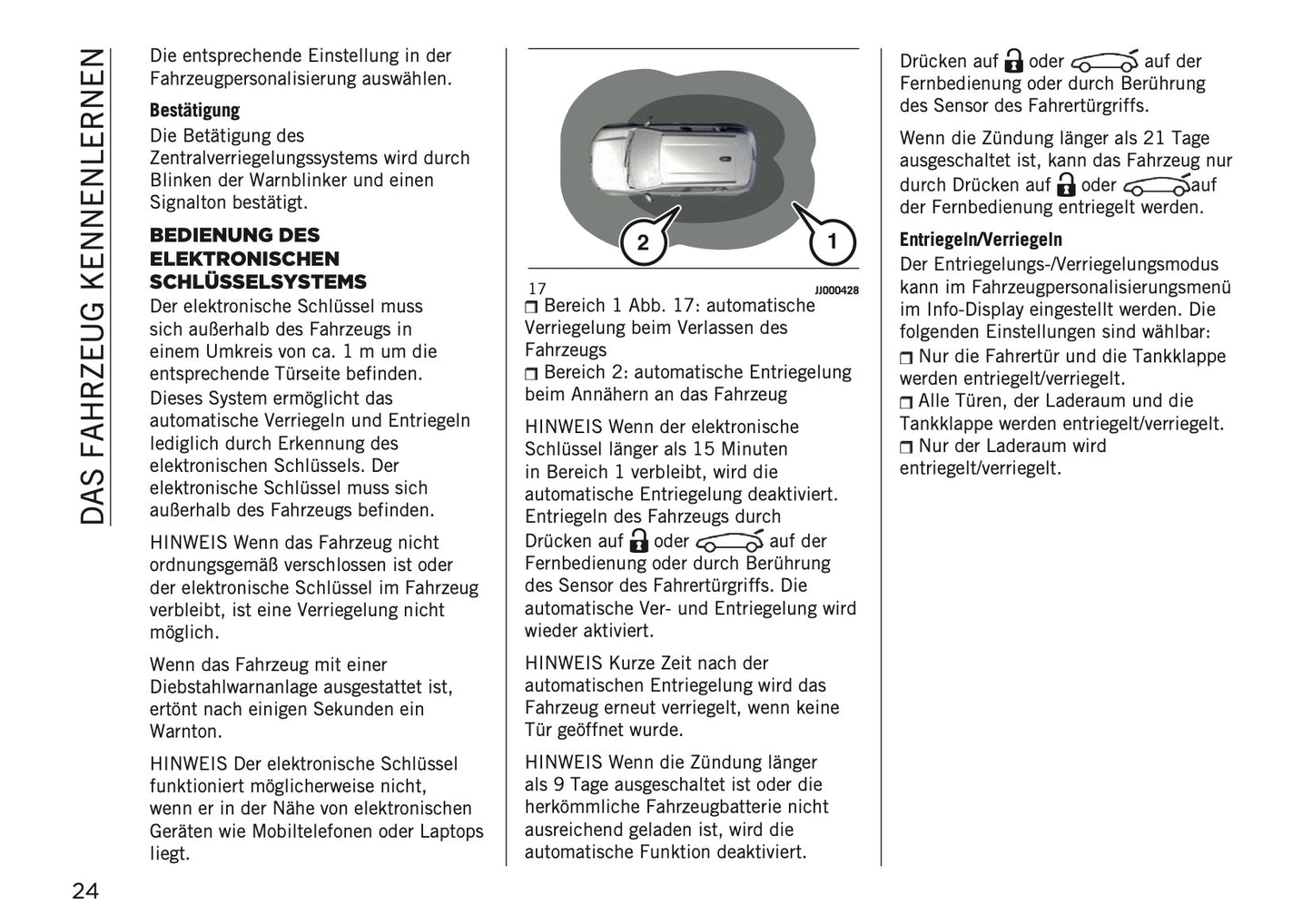 2025-2026 Jeep Avenger Owner's Manual | German