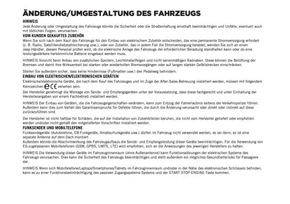 2026 Jeep Avenger Owner's Manual | German