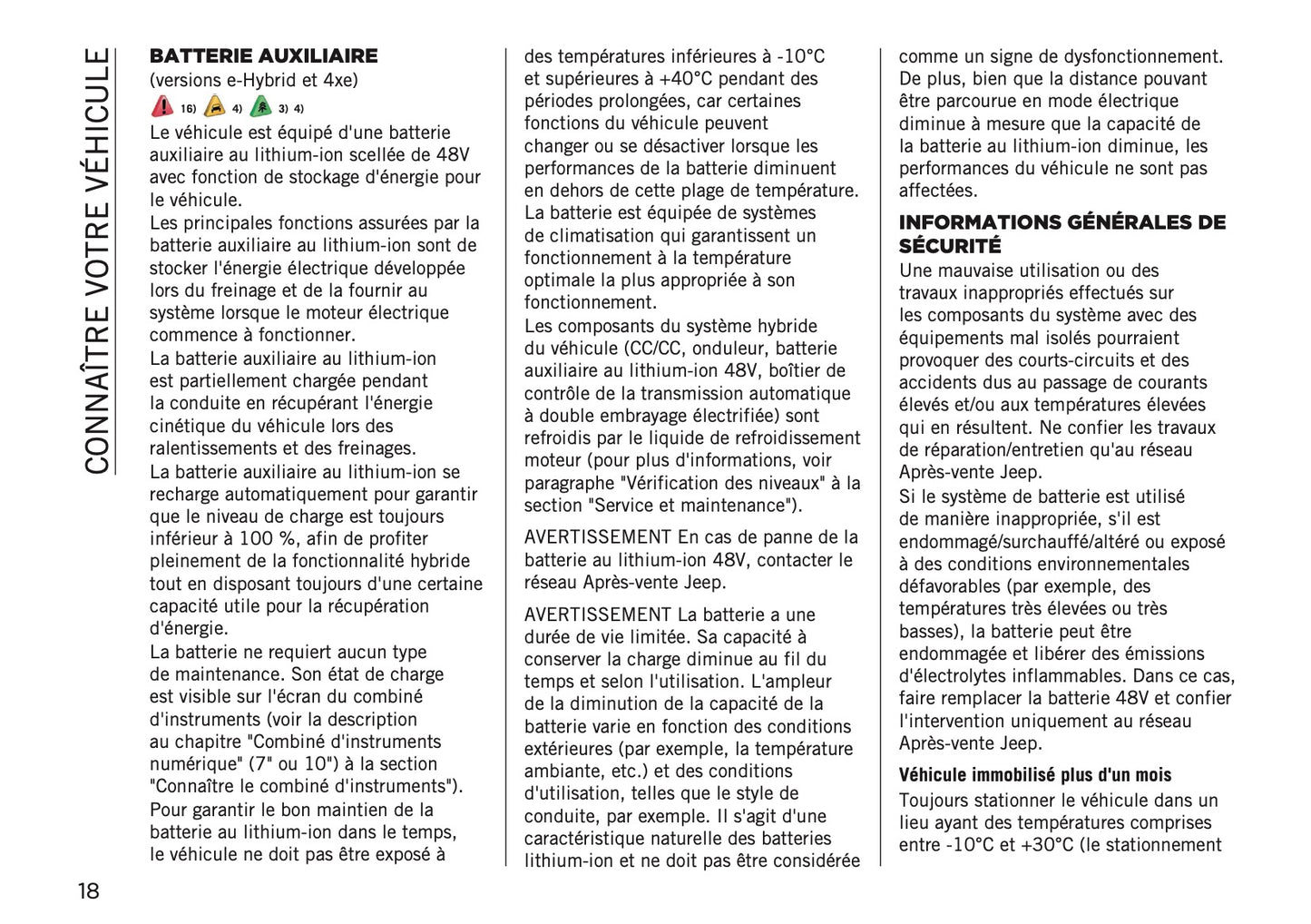 2025 Jeep Avenger Owner's Manual | French