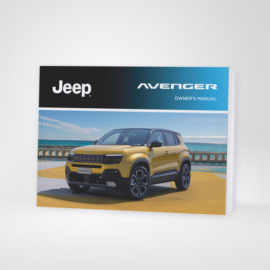 2026 Jeep Avenger Owner's Manual | English