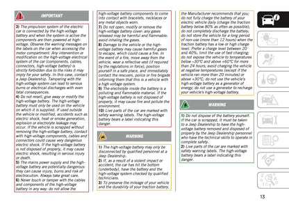 2026 Jeep Avenger Owner's Manual | English