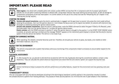 2026 Jeep Avenger Owner's Manual | English