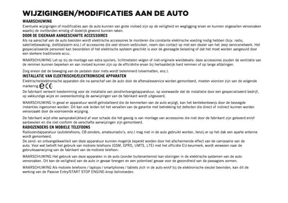 2026 Jeep Avenger Owner's Manual | Dutch
