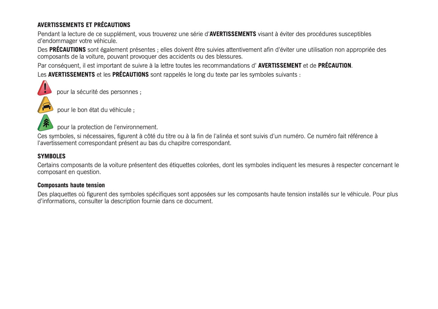 2020-2021 Jeep Compass 4xe Supplement Manual | French