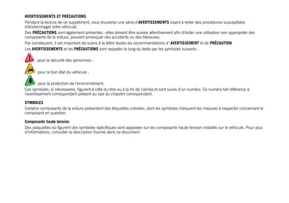 2020-2021 Jeep Compass 4xe Supplement Manual | French