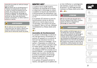 2021 Jeep Compass/Compass 4xe Owner's Manual | French