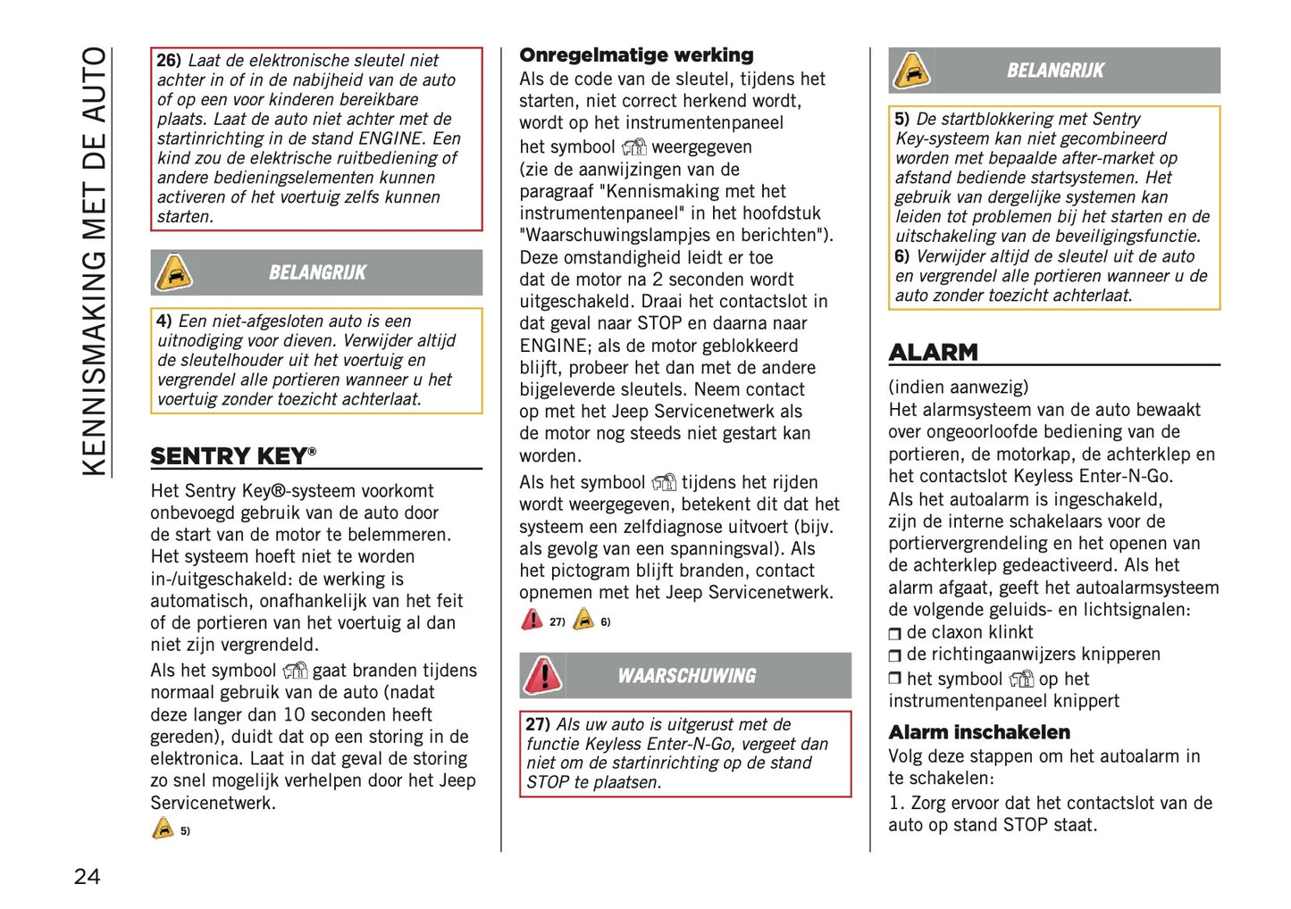 2024-2025 Jeep Compass Gebruikershandleiding | Nederlands