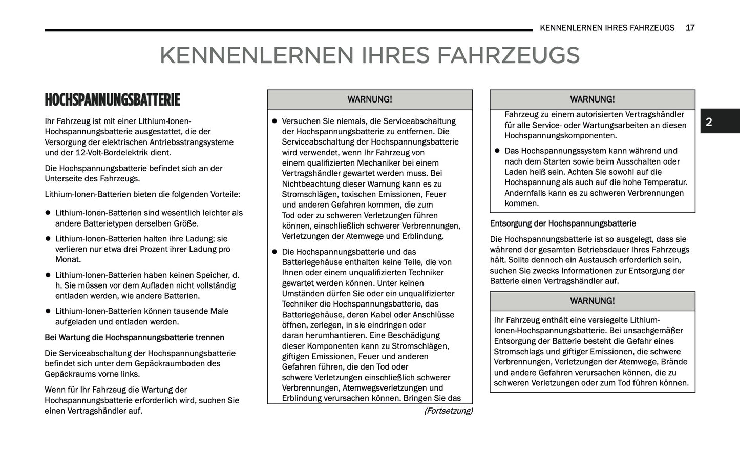 2024-2025 Jeep Grand Cherokee 4xe Owner's Manual | German