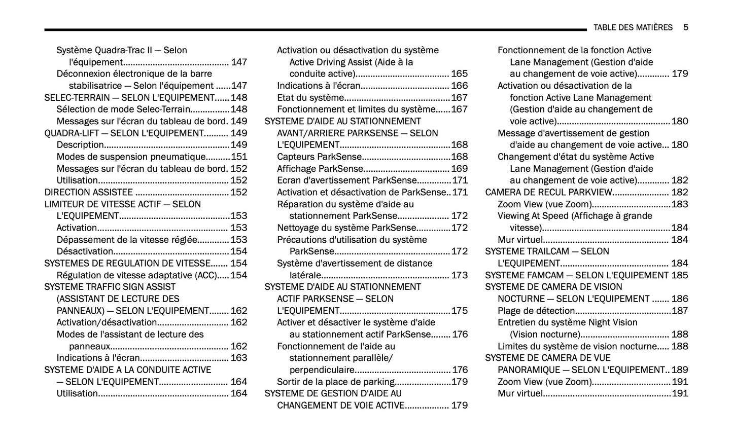 2024-2025 Jeep Grand Cherokee 4xe Owner's Manual | French