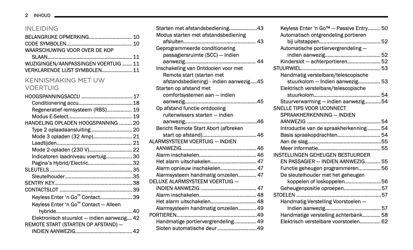 2024-2025 Jeep Grand Cherokee 4xe Gebruikershandleiding | Nederlands