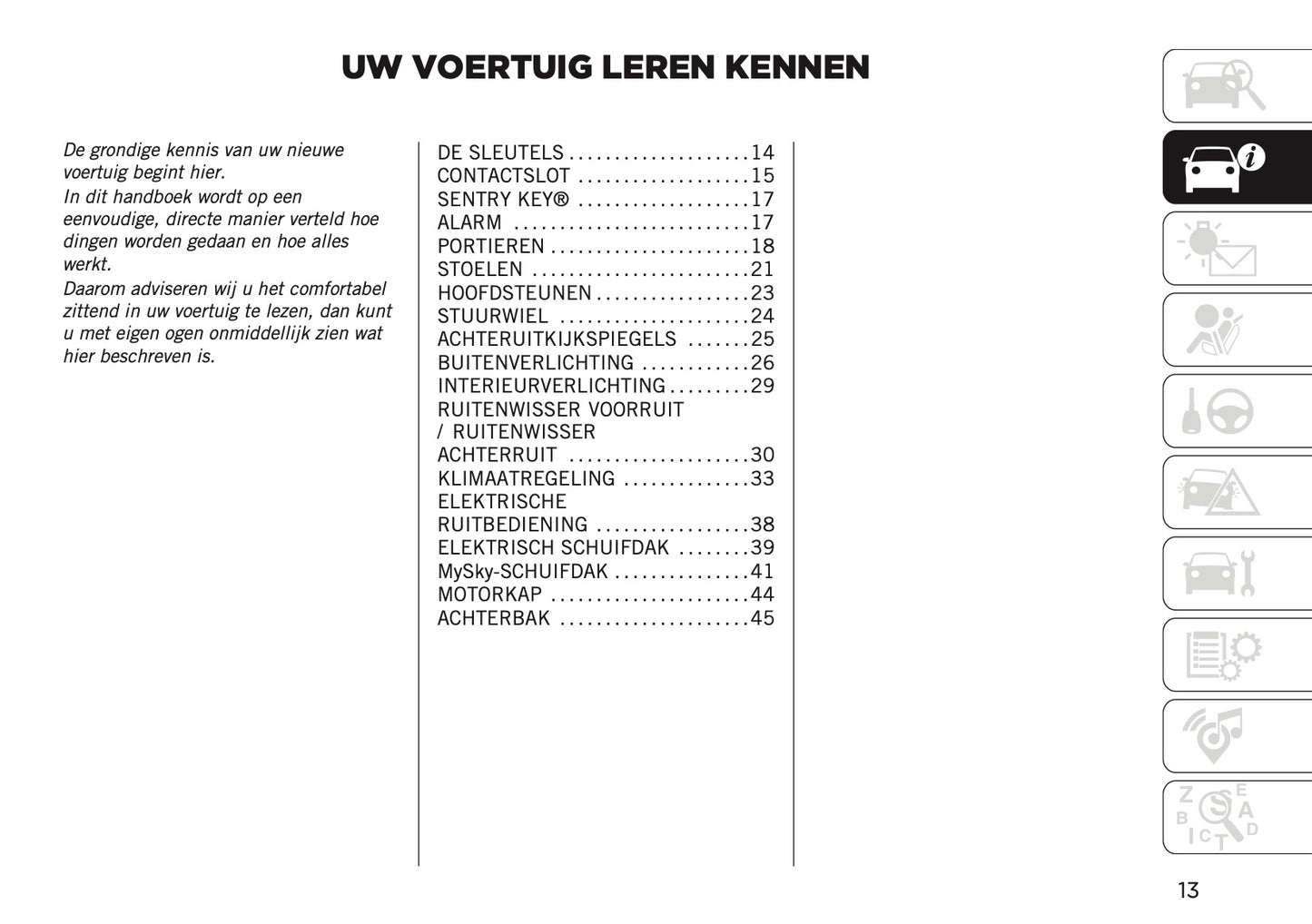 2020-2021 Jeep Renegade Owner's Manual | Dutch