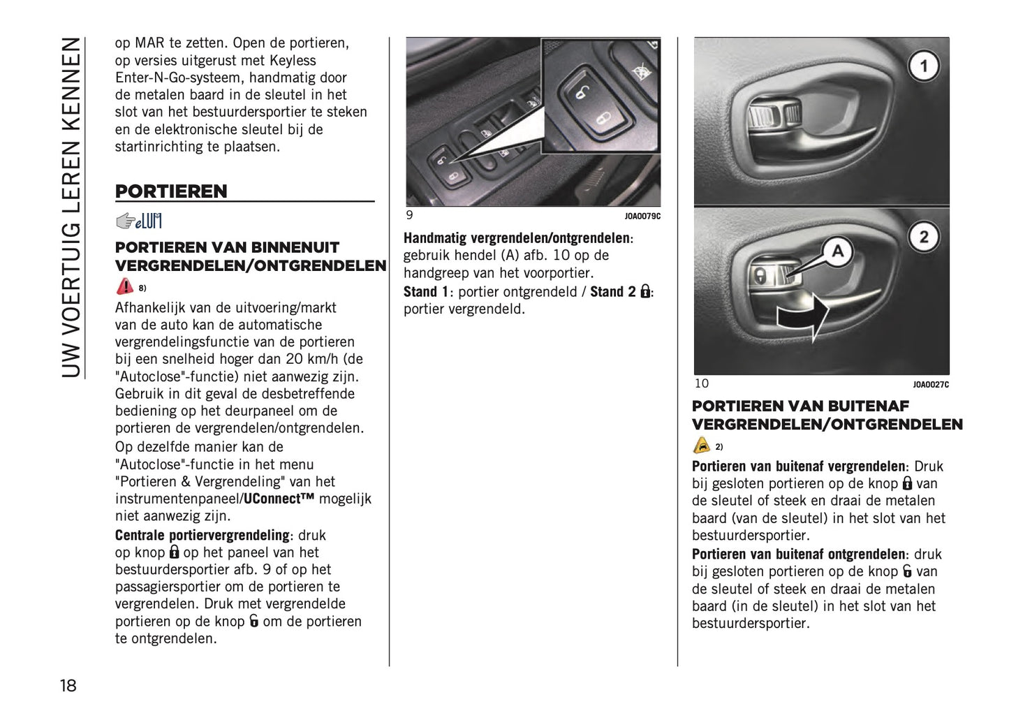 2020-2021 Jeep Renegade Owner's Manual | Dutch