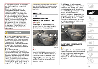 2020-2021 Jeep Renegade Owner's Manual | Dutch