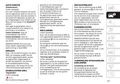 2020-2021 Jeep Renegade Owner's Manual | Dutch