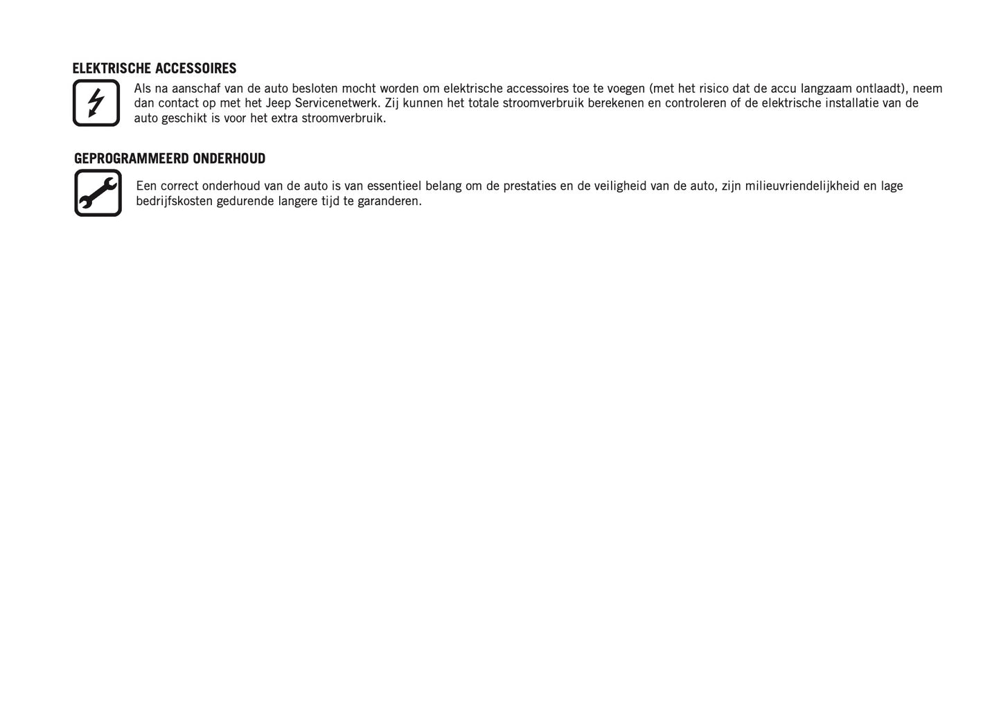 2020-2021 Jeep Renegade Owner's Manual | Dutch