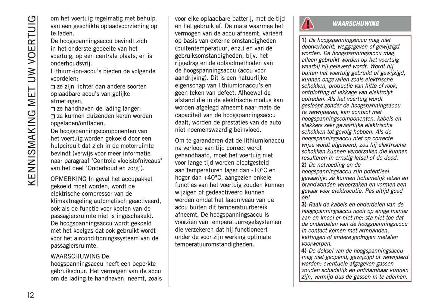 2022-2023 Jeep Renegade Owner's Manual | Dutch