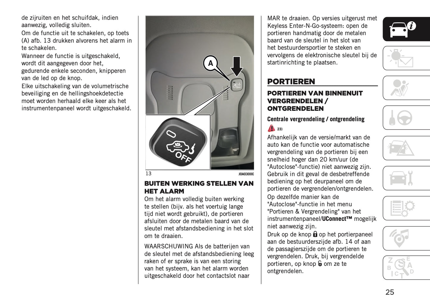 2022-2023 Jeep Renegade Owner's Manual | Dutch