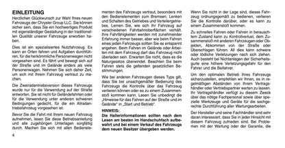 2015 Jeep Wrangler Owner's Manual | German