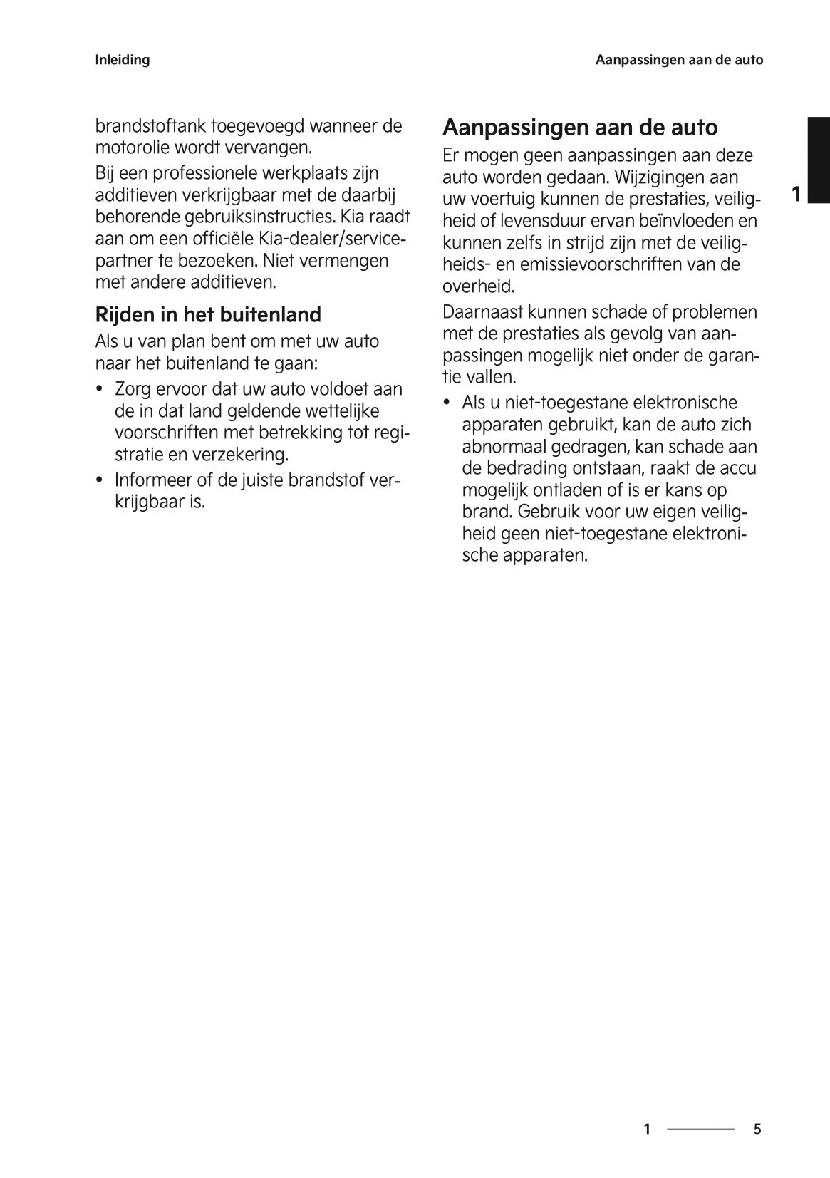 2024-2025 Kia Picanto Gebruikershandleiding | Nederlands