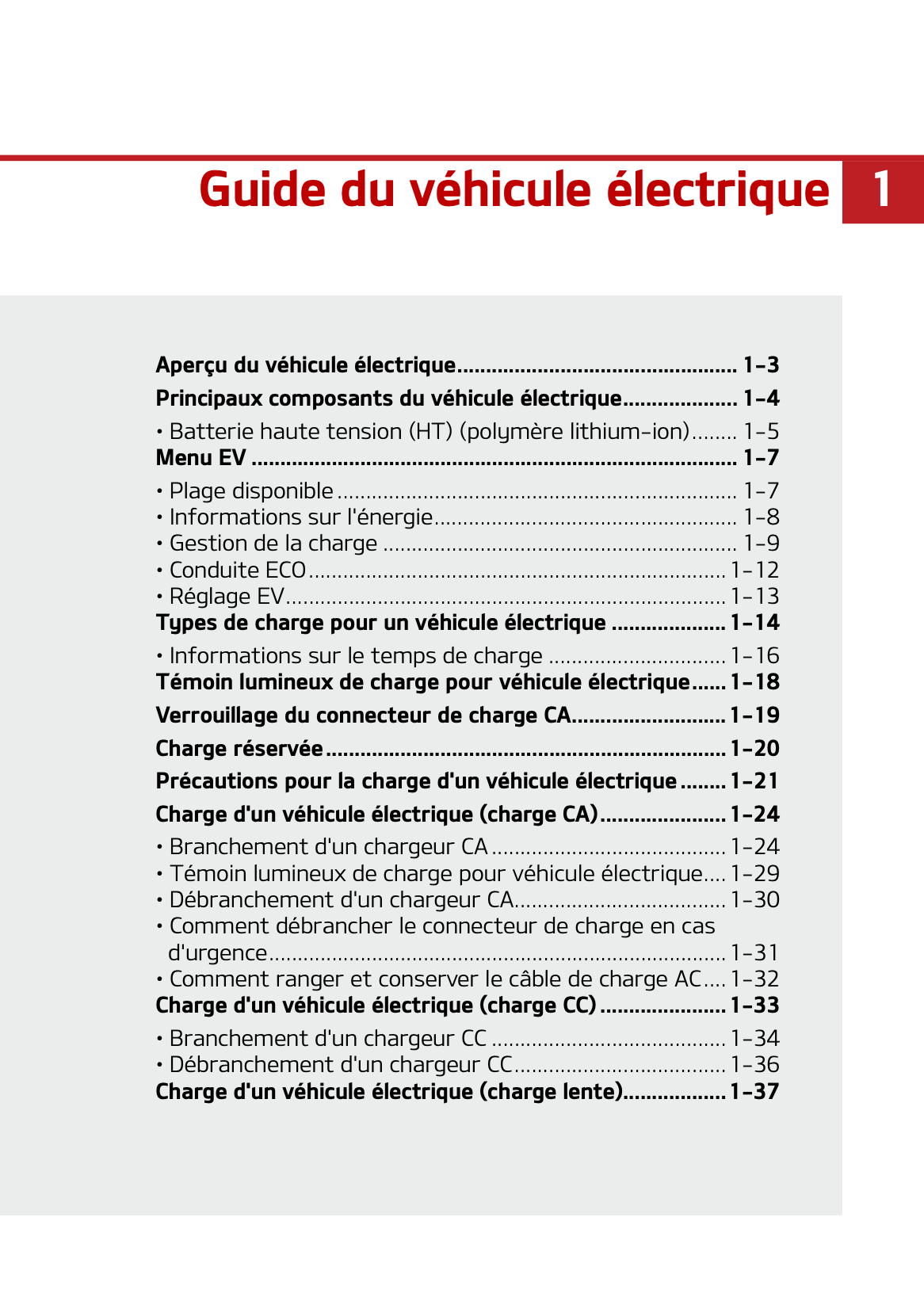 2022 Kia Soul EV Gebruikershandleiding | Frans