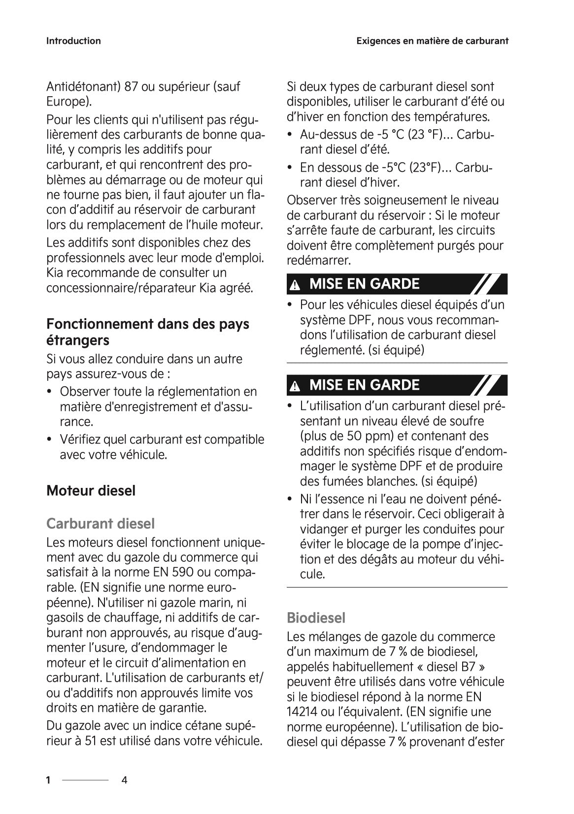 2025-2026 Kia Sportage Owner's Manual | French