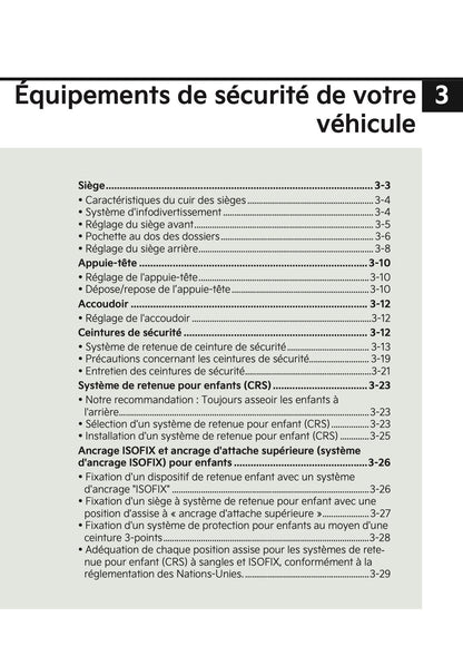 2025-2026 Kia Sportage Owner's Manual | French