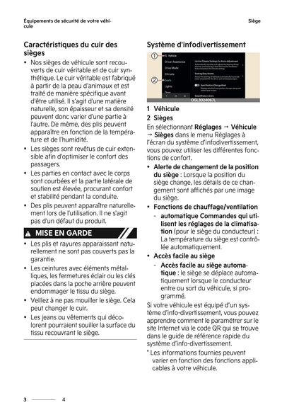 2025-2026 Kia Sportage Owner's Manual | French