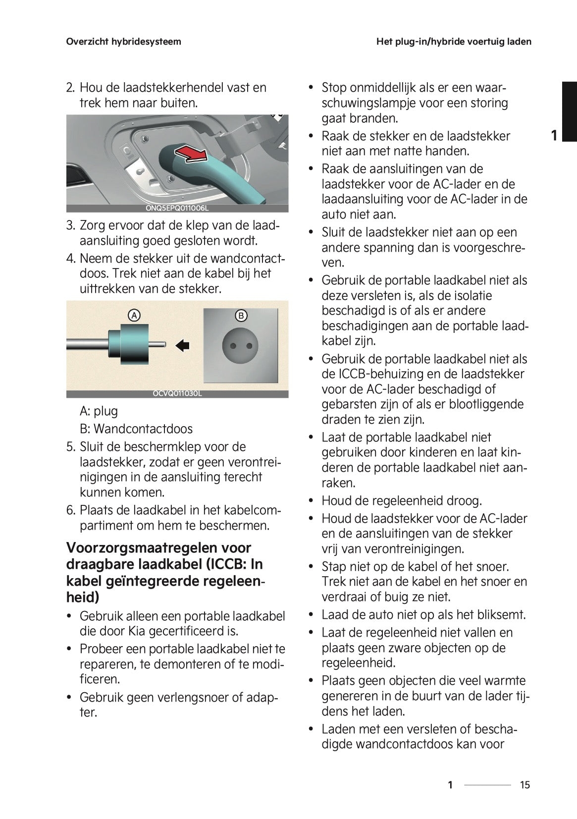 2024-2025 Kia Sportage Plug-in-Hybrid Gebruikershandleiding | Nederlands