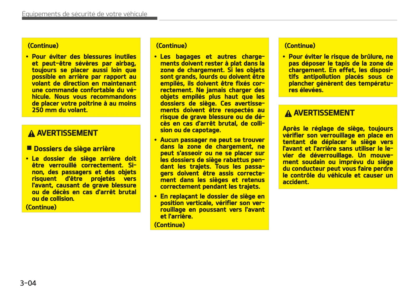 2020 Kia Stonic Owner's Manual | French