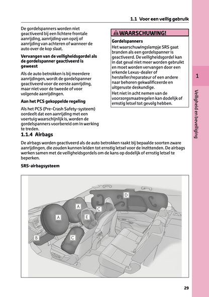 2023-2024 Lexus RX 450h+ Owner's Manual | Dutch