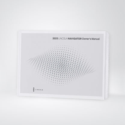 2025 Lincoln Navigator Owner's Manual | English