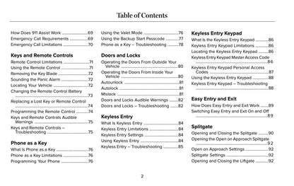 2025 Lincoln Navigator Owner's Manual | English