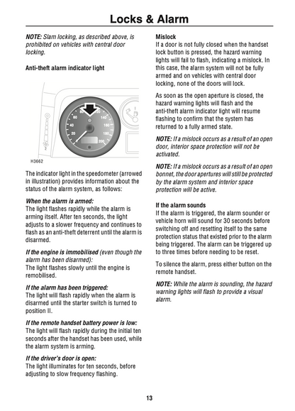 2002 Land Rover Defender Owner's Manual | English